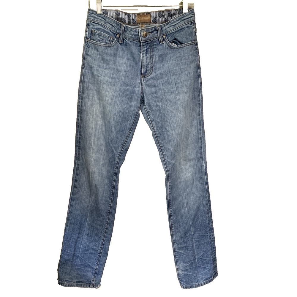 PAIGE Premium Denim Normandie‎ Slim Fit Jeans Mens 30x33 Straight Leg USA *Read